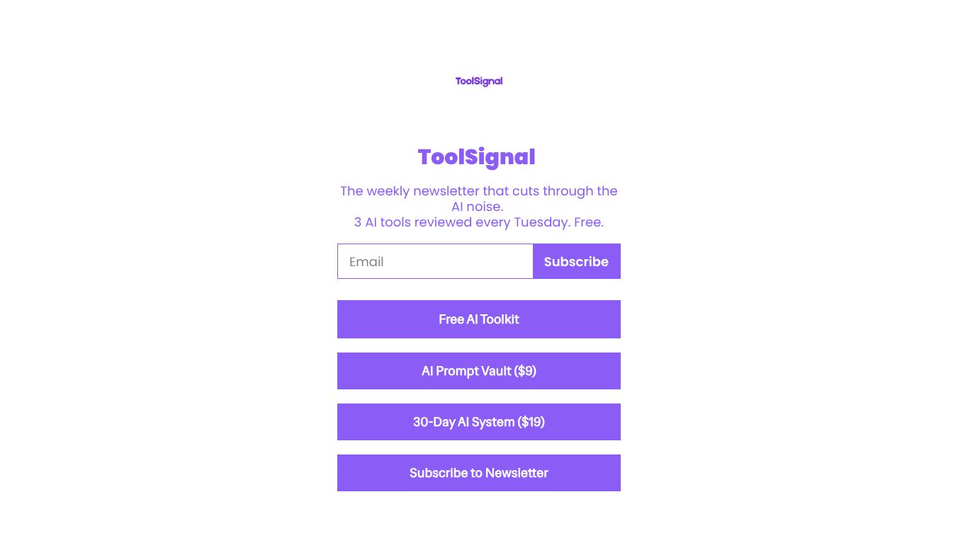 ToolSignal
