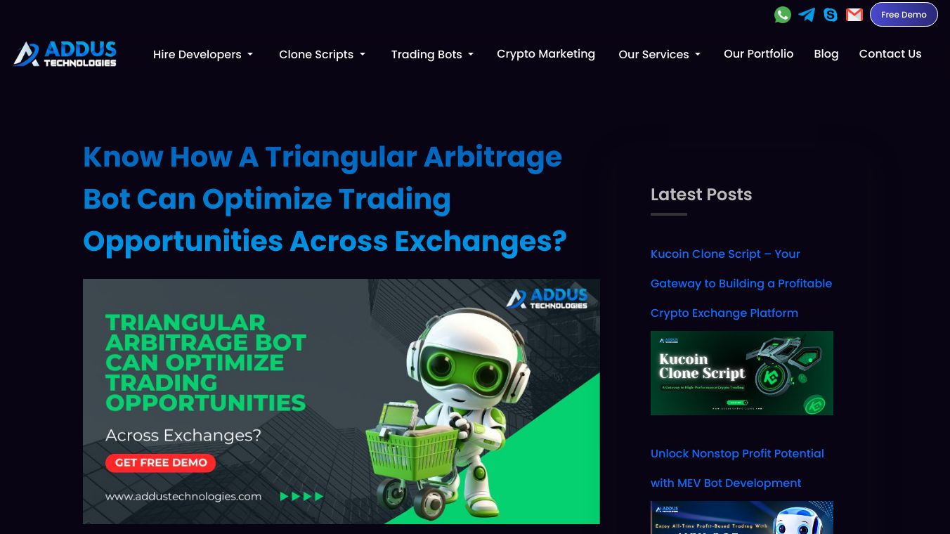 Triangular Arbitrage Trading Bot