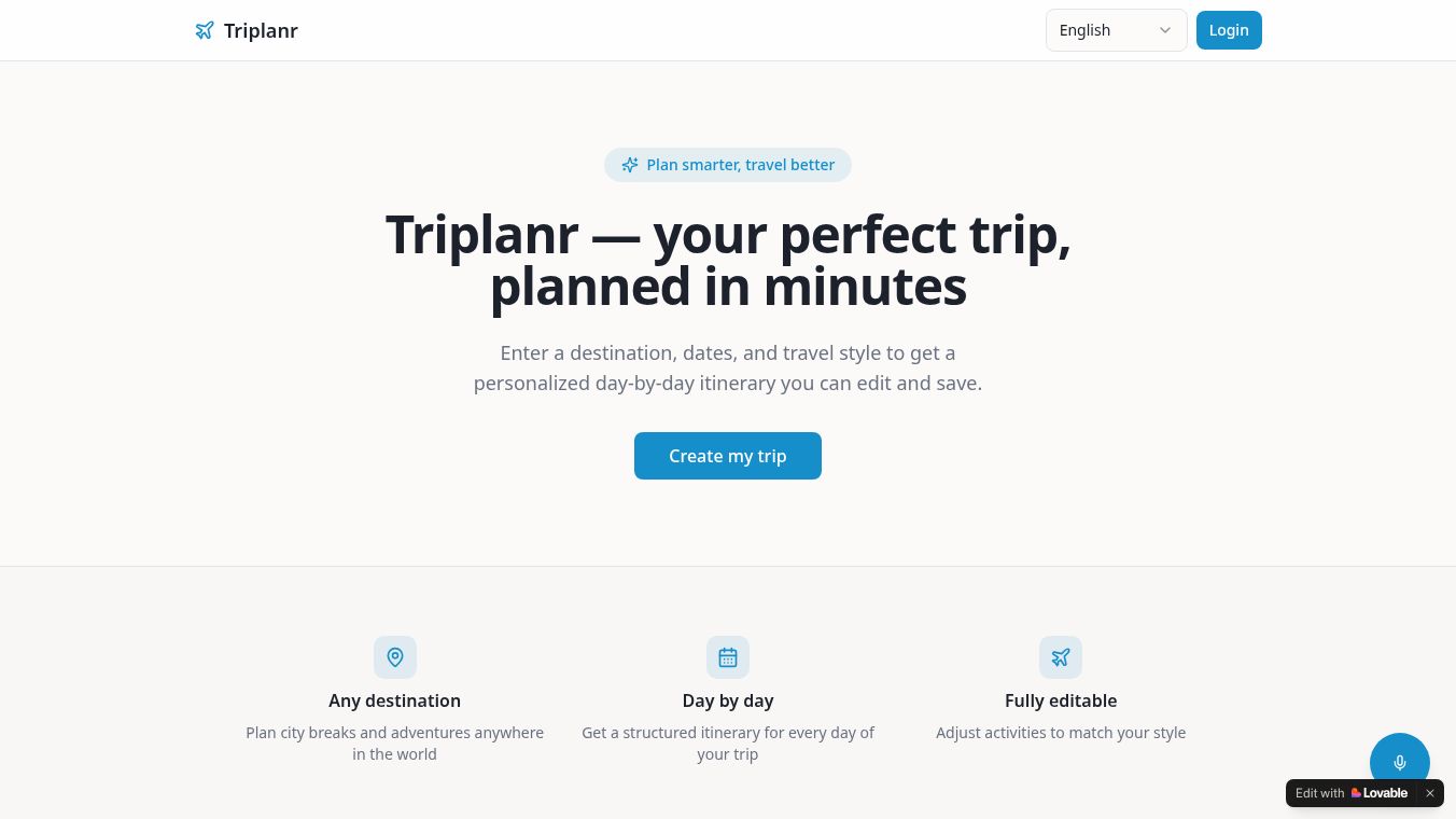 TripPlanner
