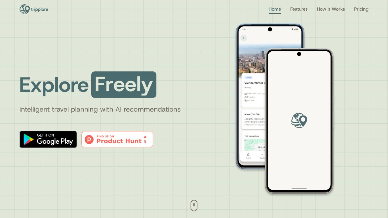 tripplore: intelligent travel planning