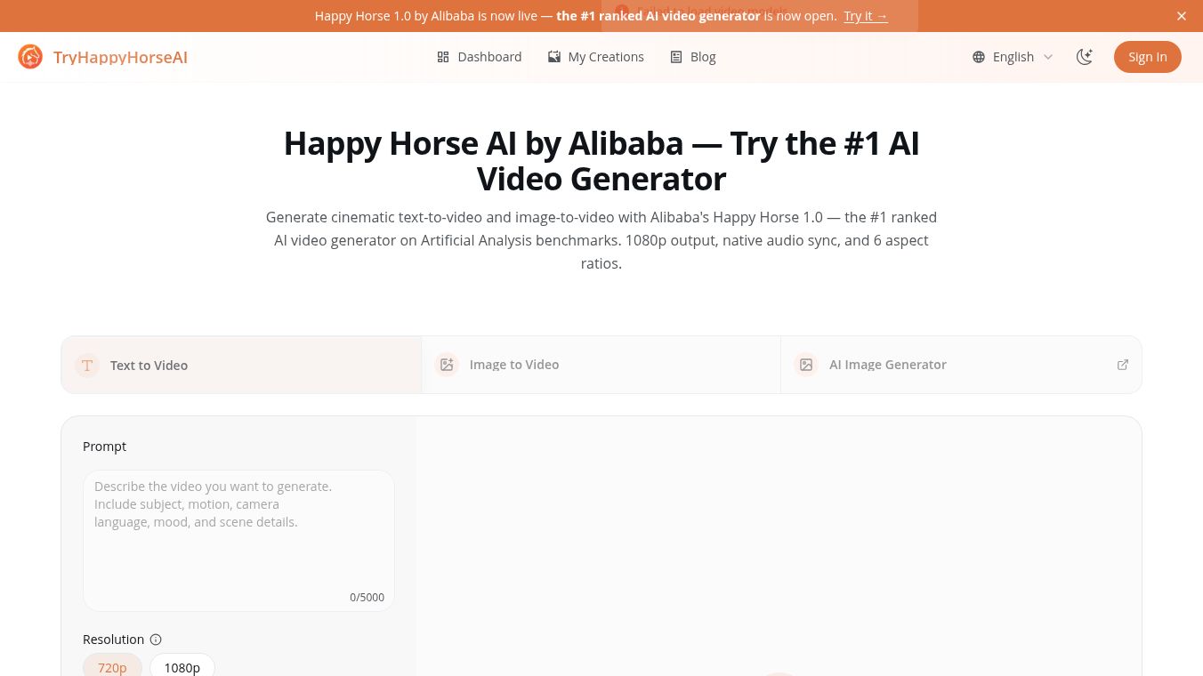 TryHappyHorseAI