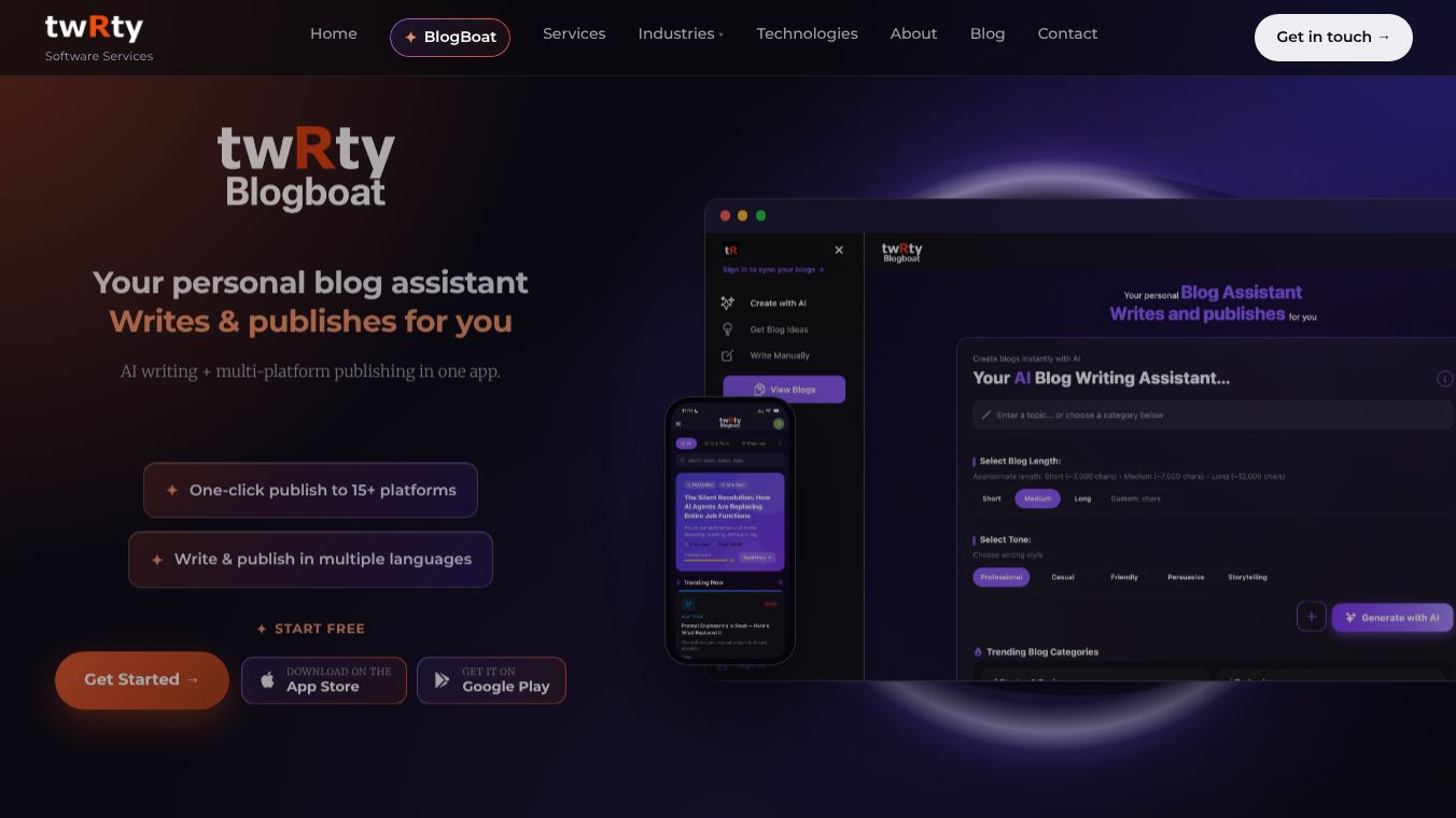 twRty Blogboat