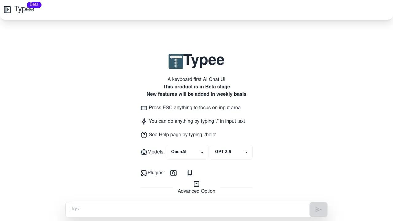 Typee Chat