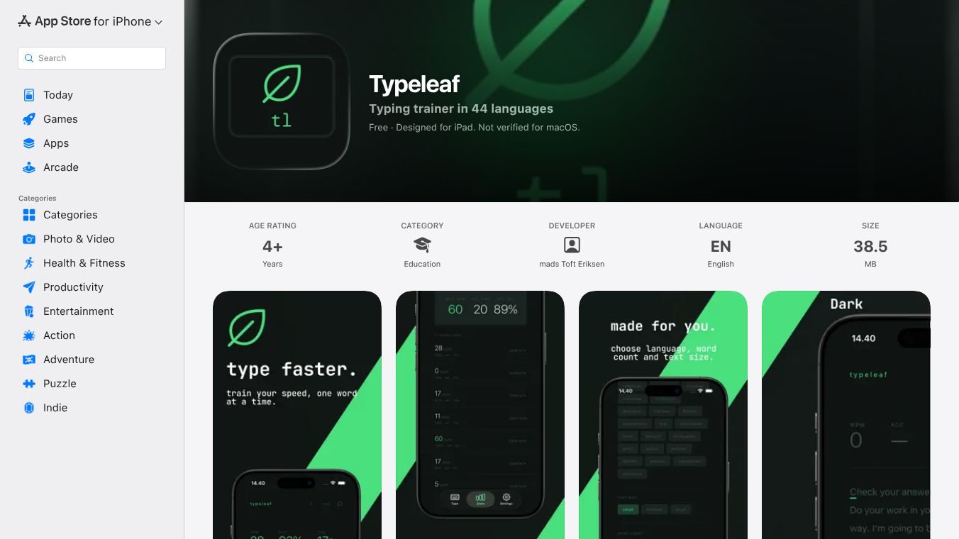 Typeleaf