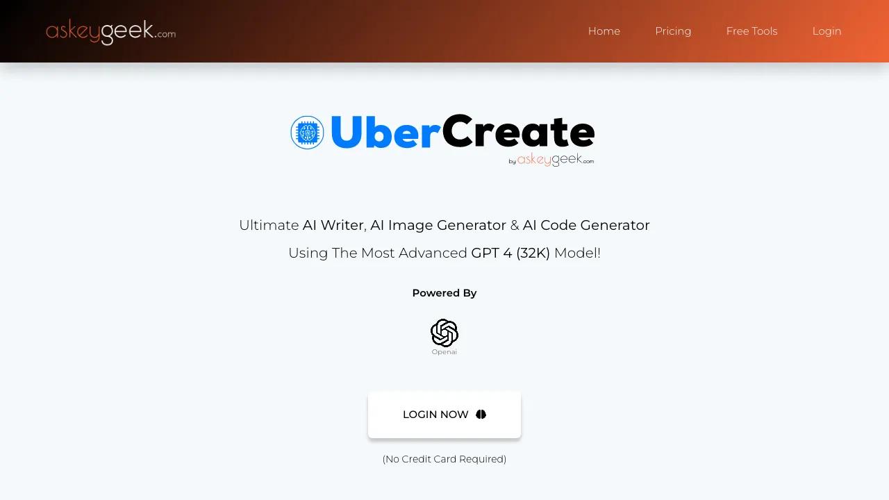 UberCreate