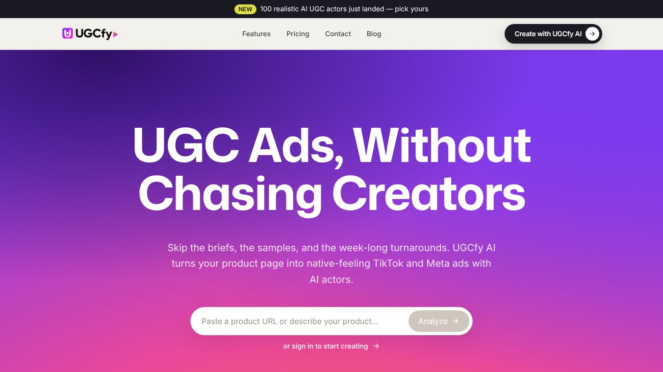 UGCfy AI