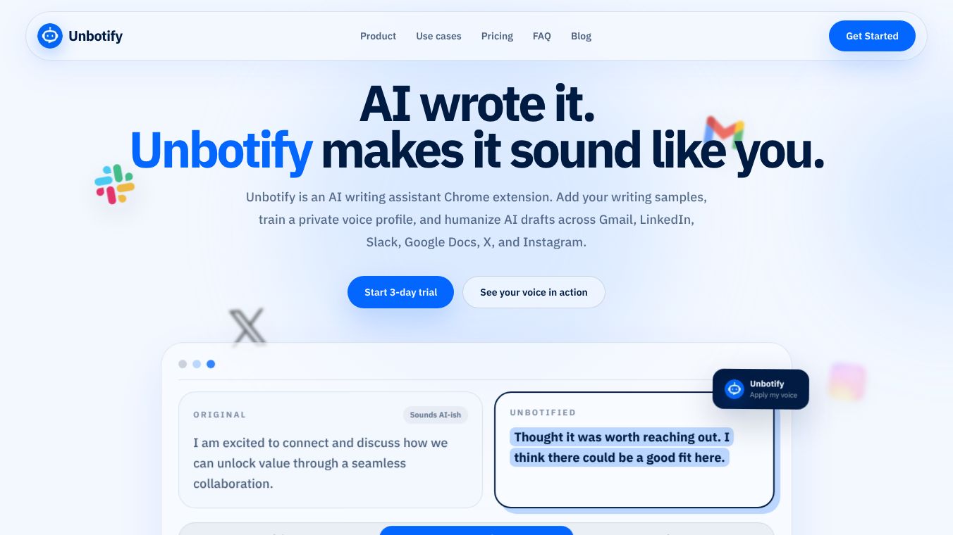 Unbotify