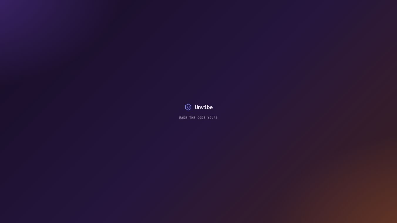 Unvibe