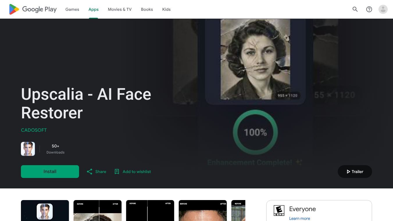 Upscalia - AI Face Restorer