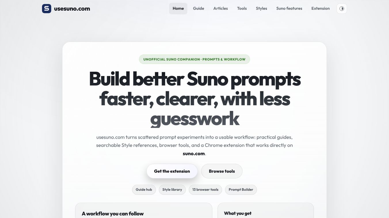 Use Suno