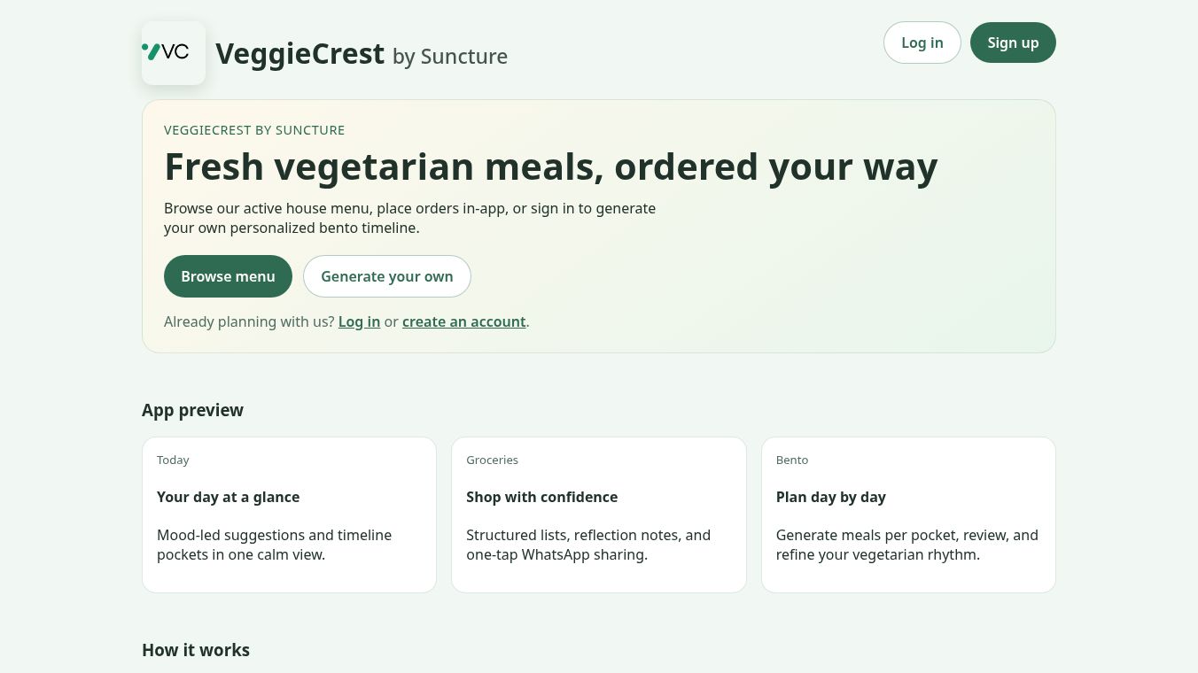VeggieCrest by Suncture