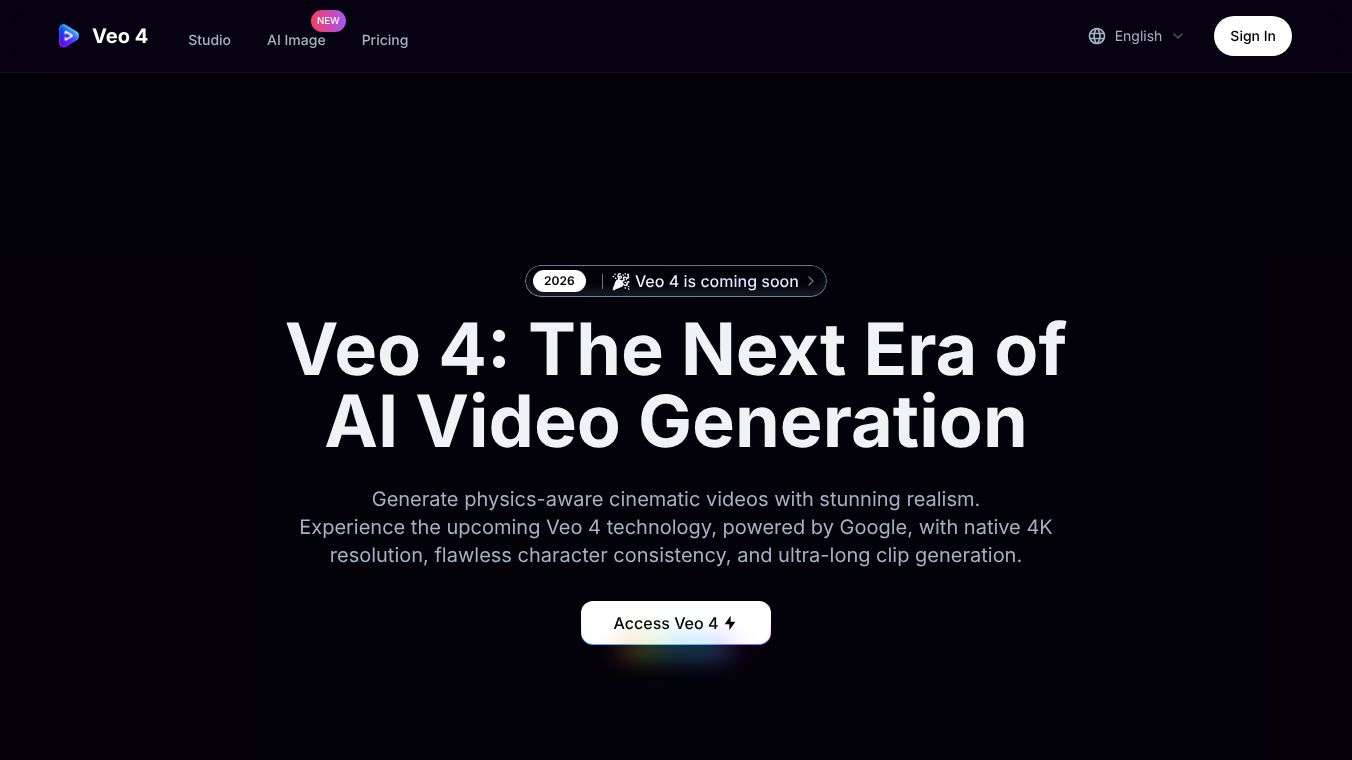 Veo 4 AI Video Generator