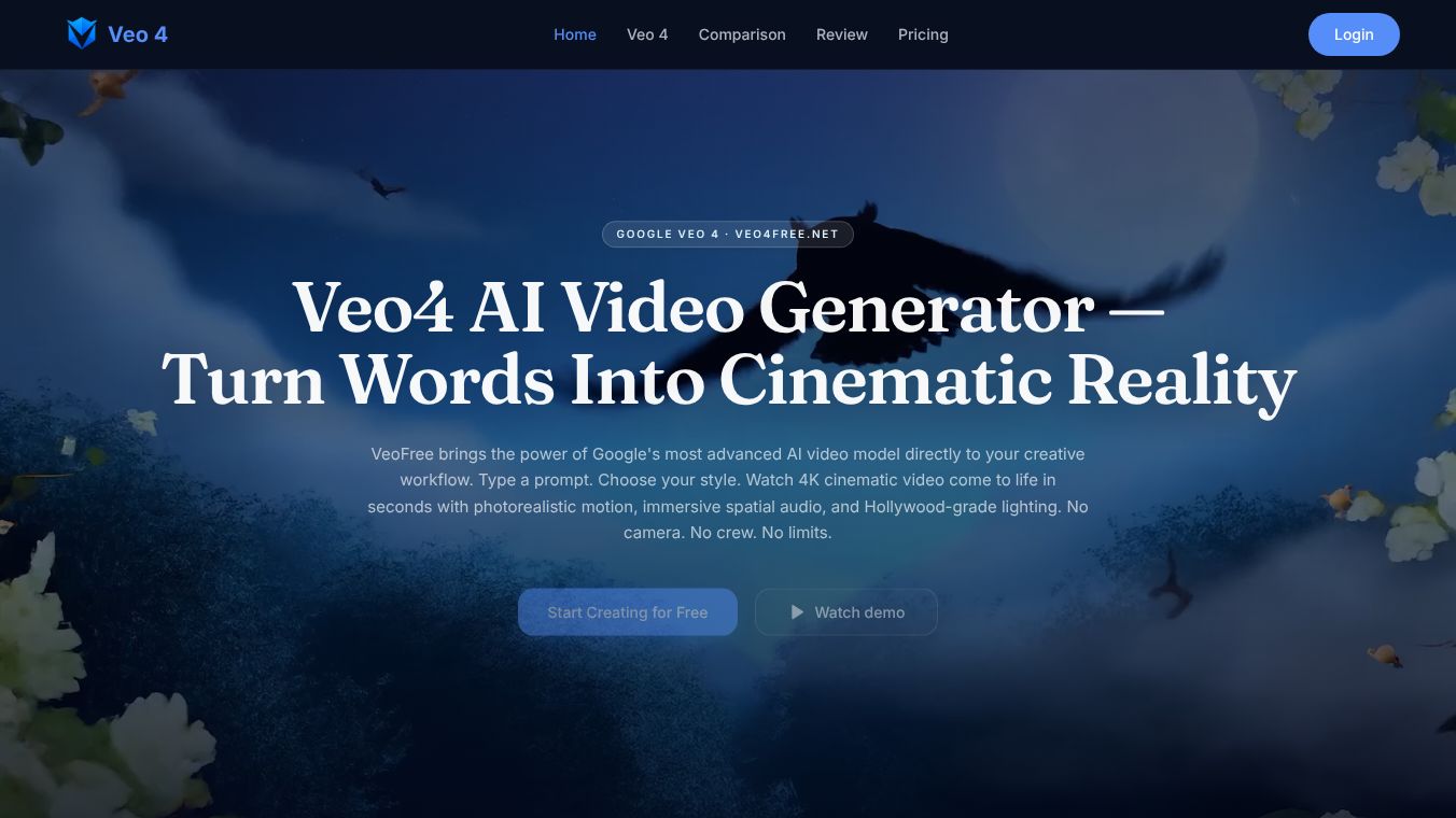 Veo 4 AI Video Generator