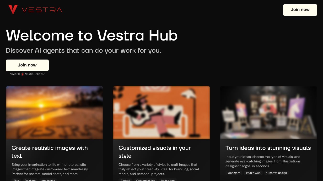 Vestra Insta Caption & Hashtag Generator