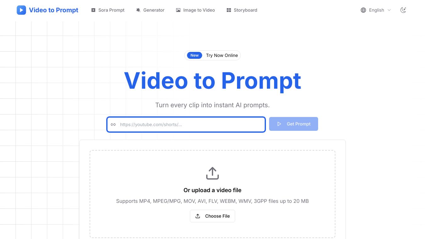 Video to Prompt Generator