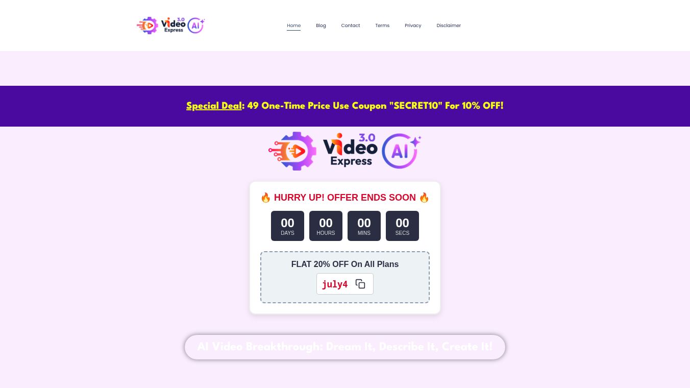 VideoExpress AI