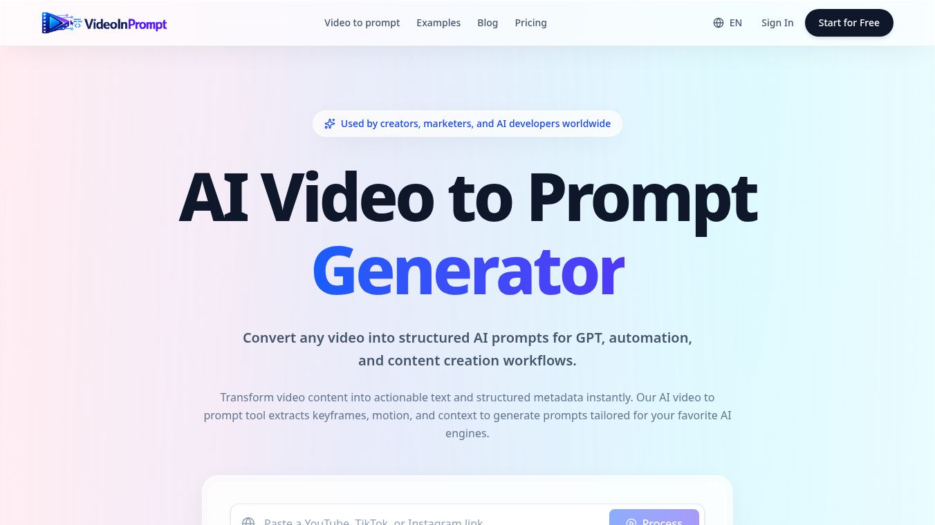 VideoInPrompt