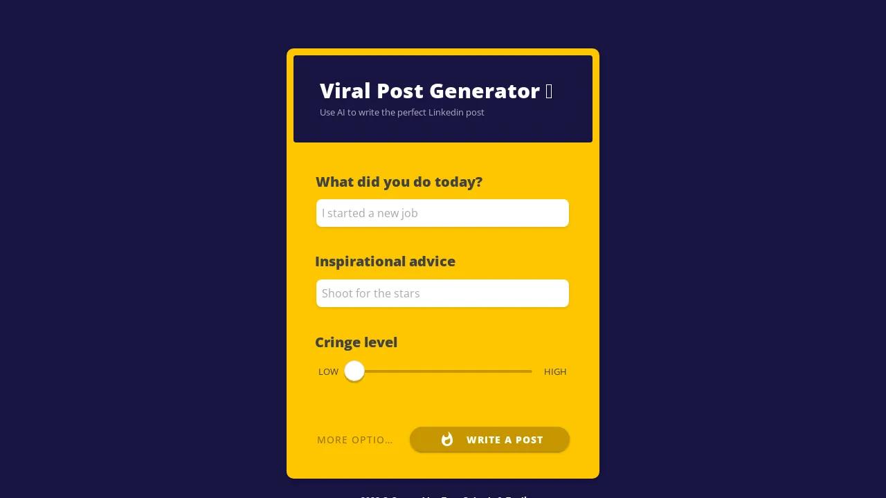 Viral Post Generator