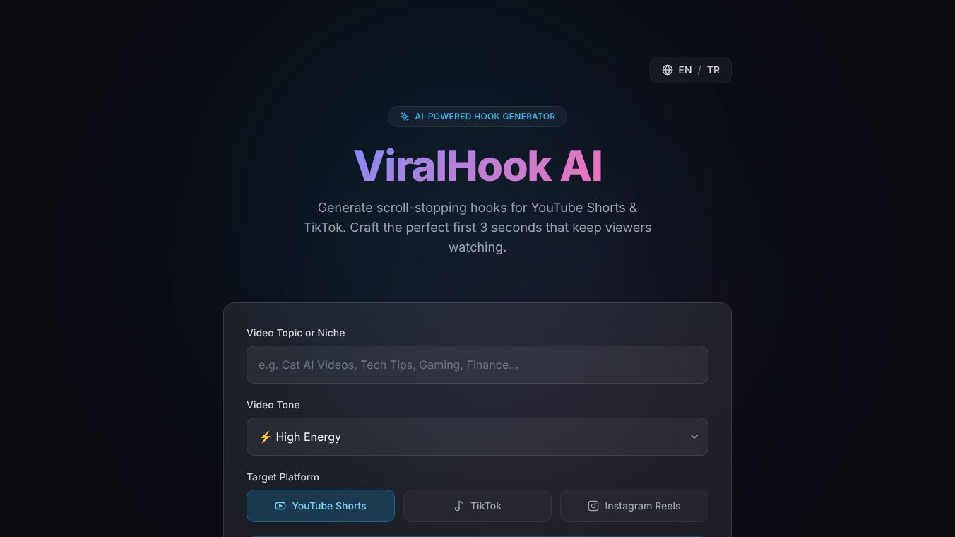 ViralHook AI
