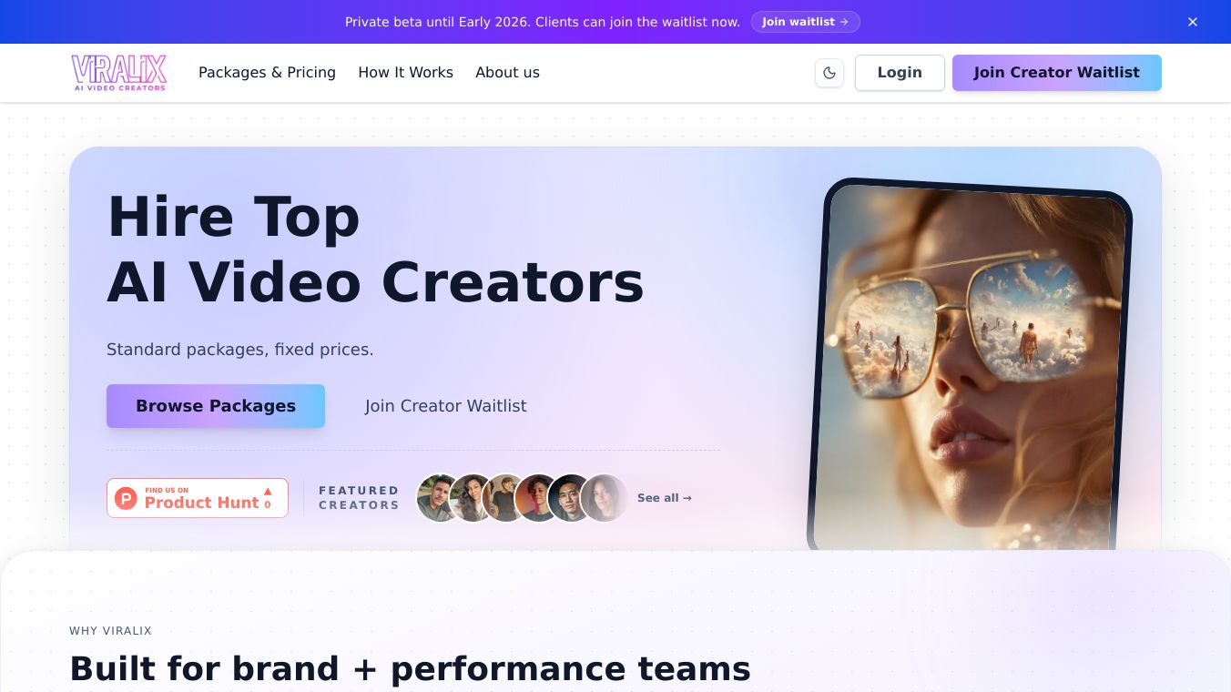 Viralix | AI Video Creators