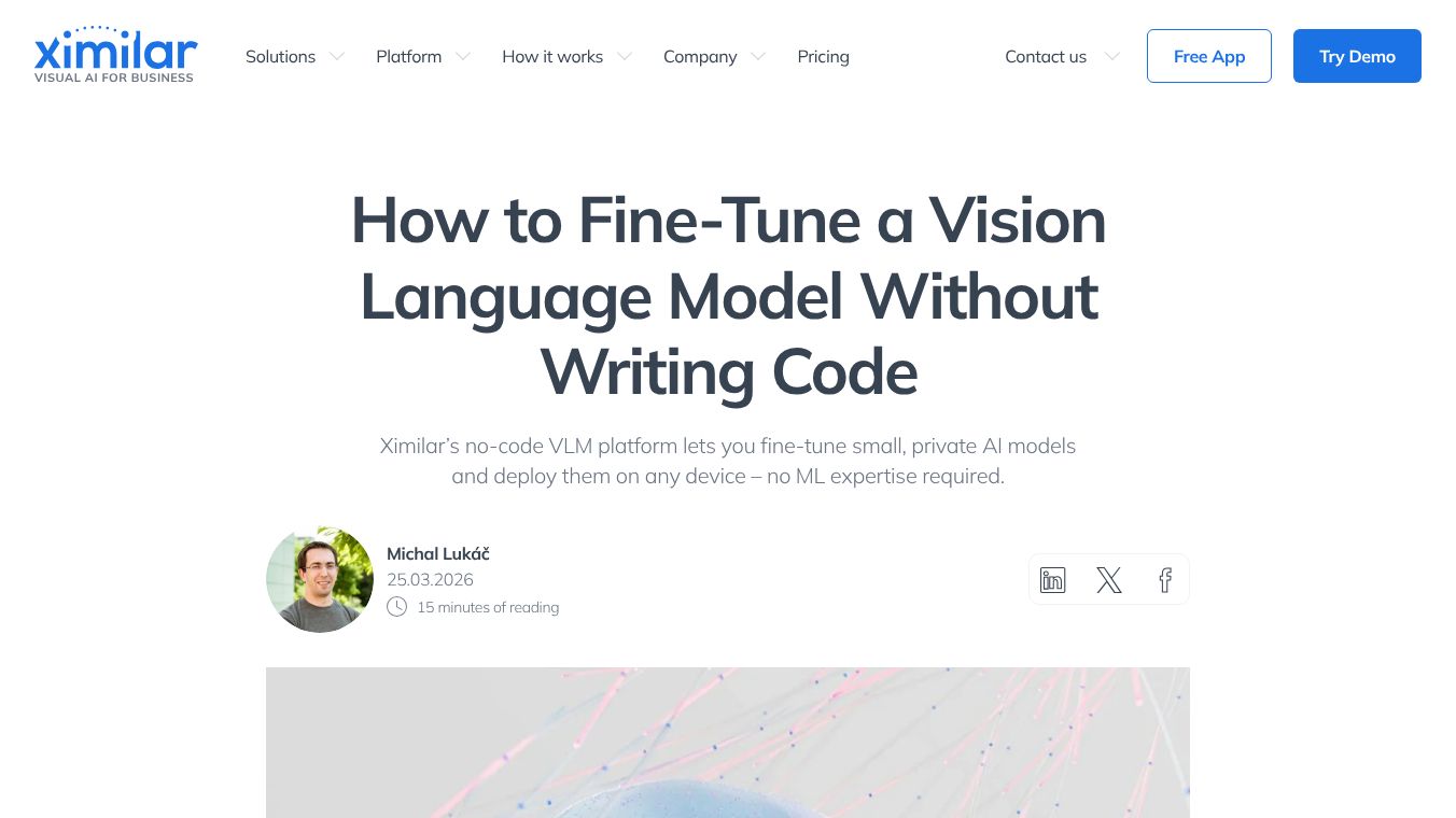 Vision Language Model Platform