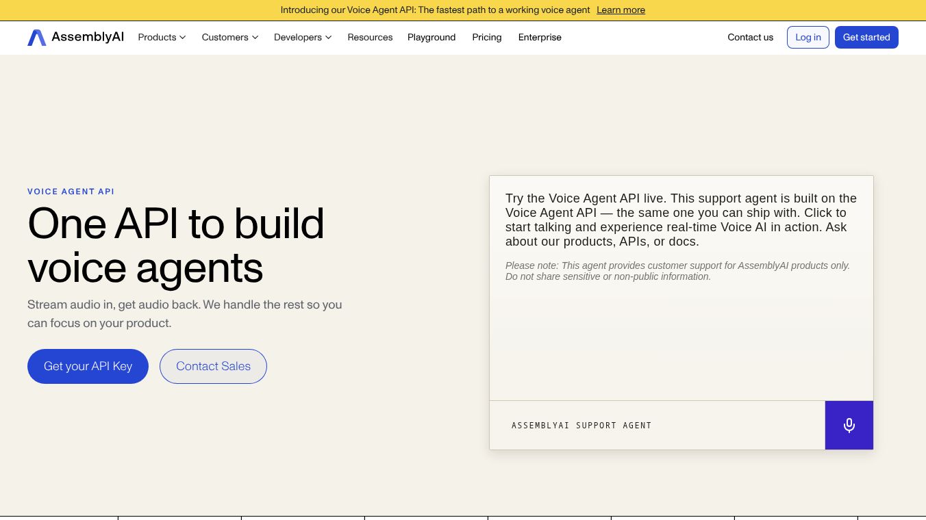 Voice Agent API