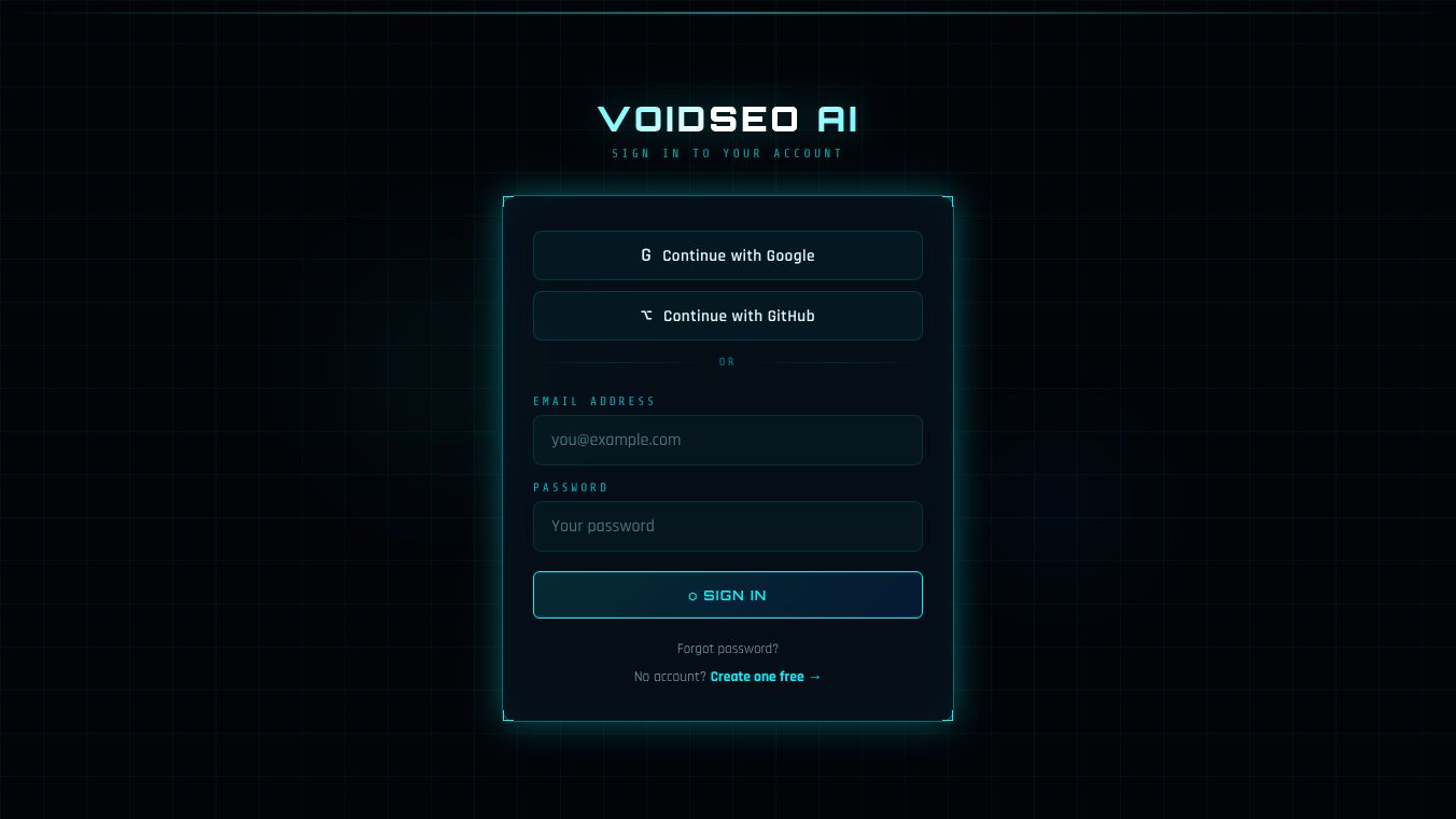 VoidSEO AI