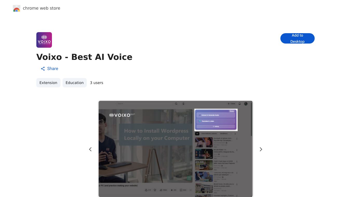 Voixo - hear the web your way