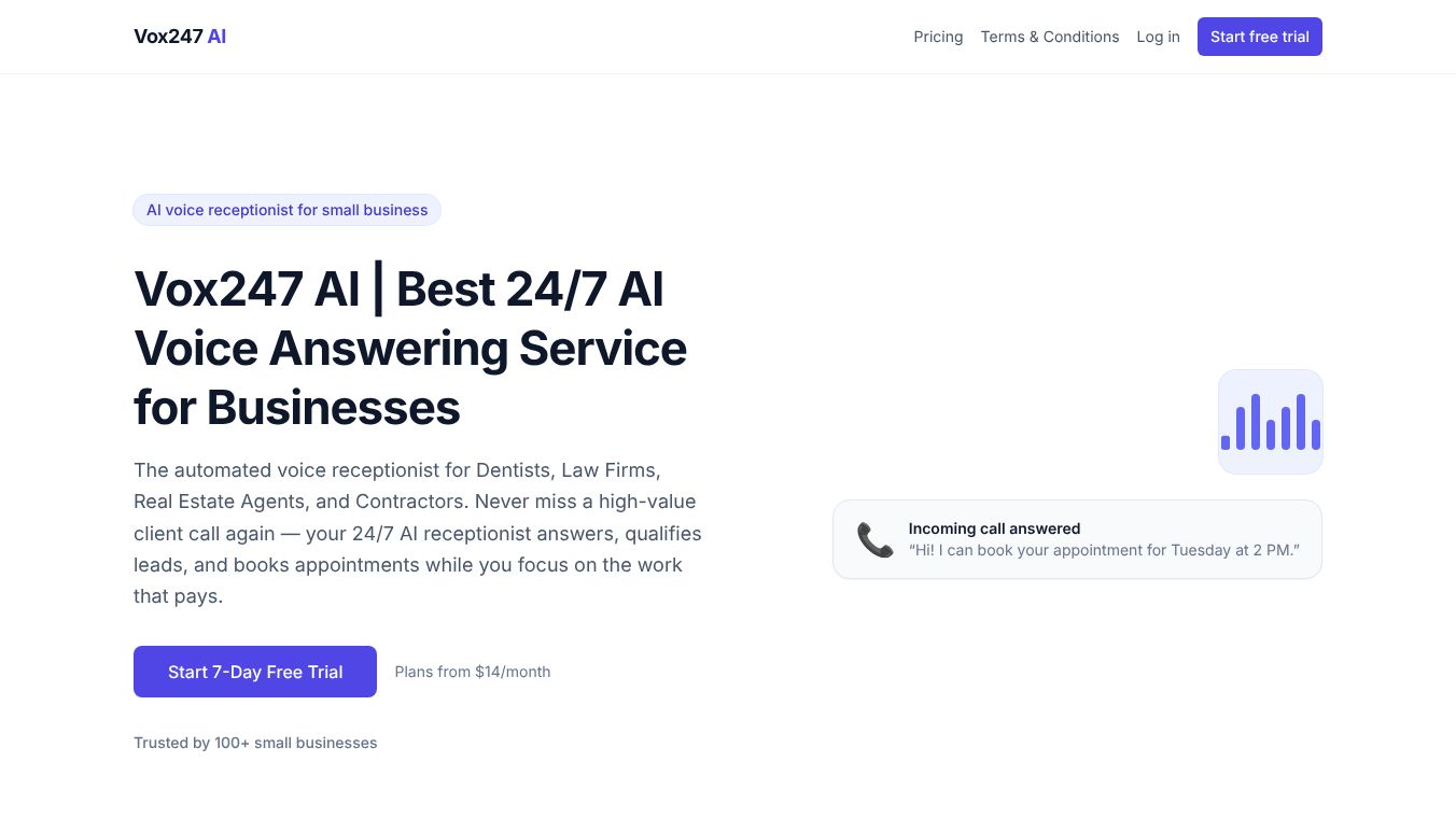 Vox247 AI