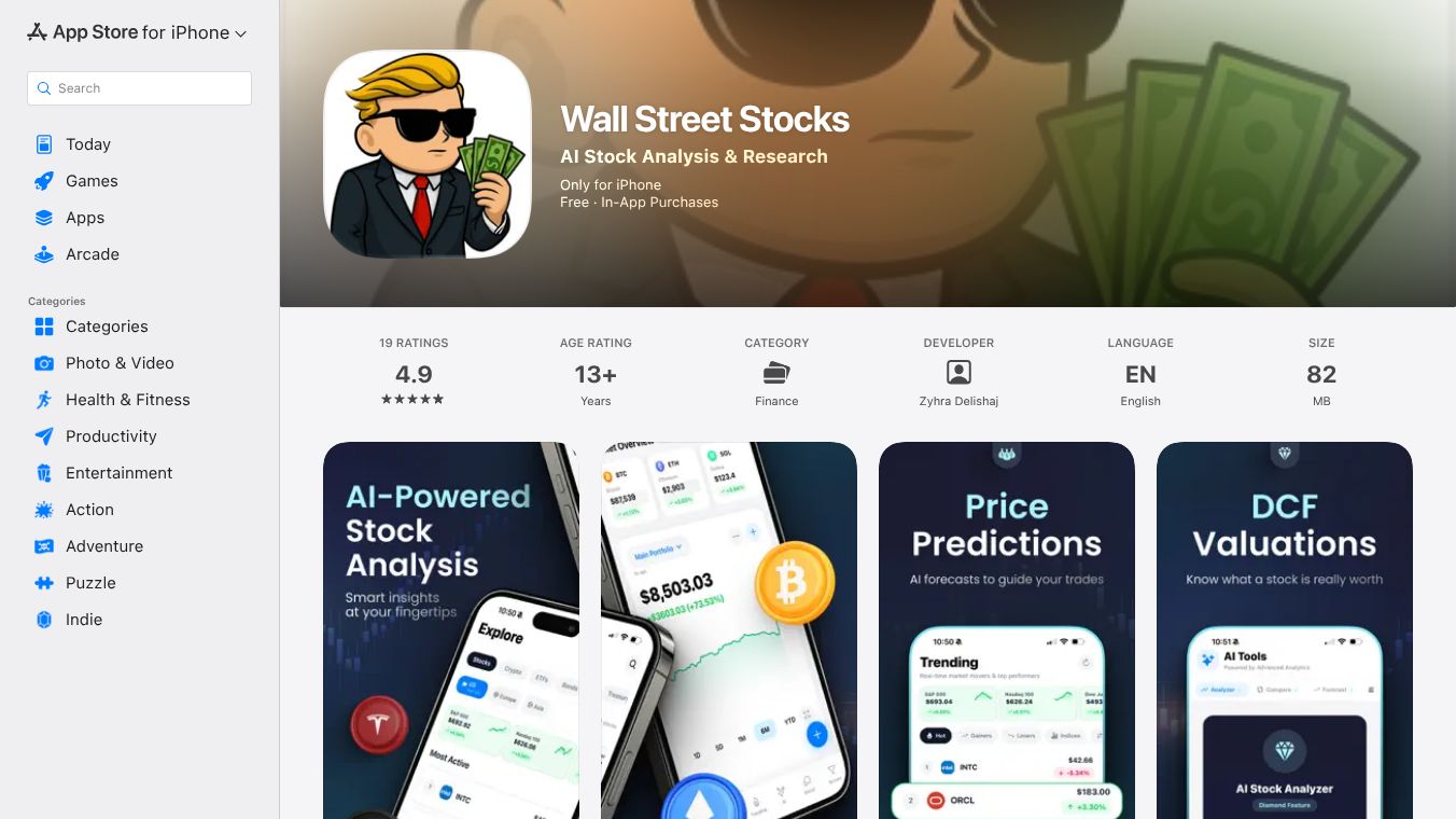 Wall Street Stocks
