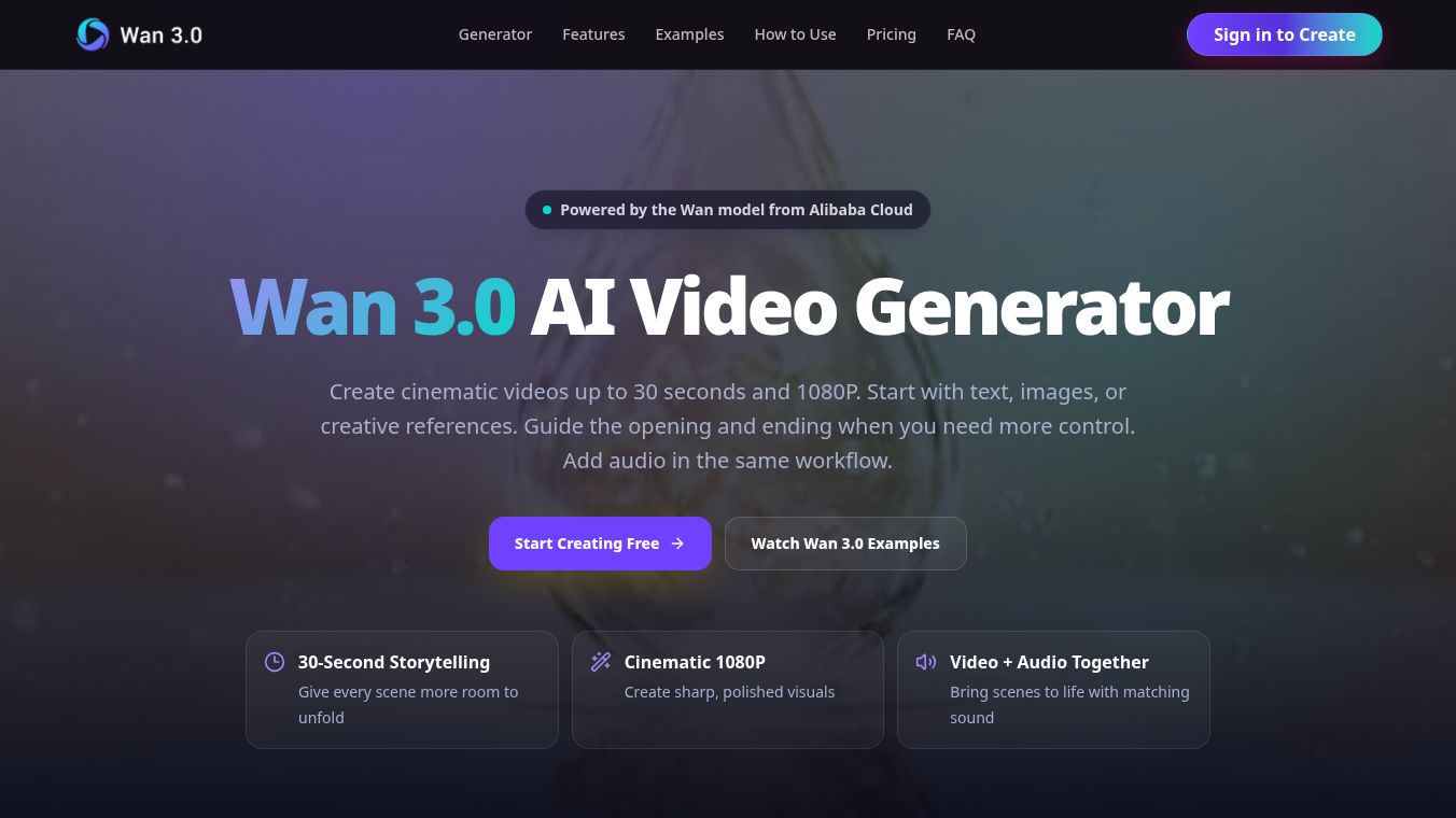 Wan 3.0