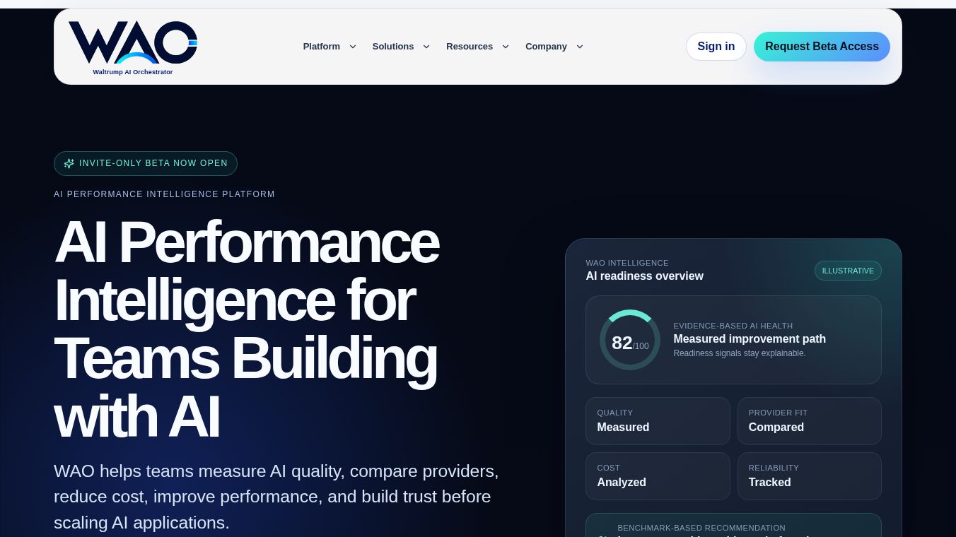 WAO - Waltrump AI Orchestrator