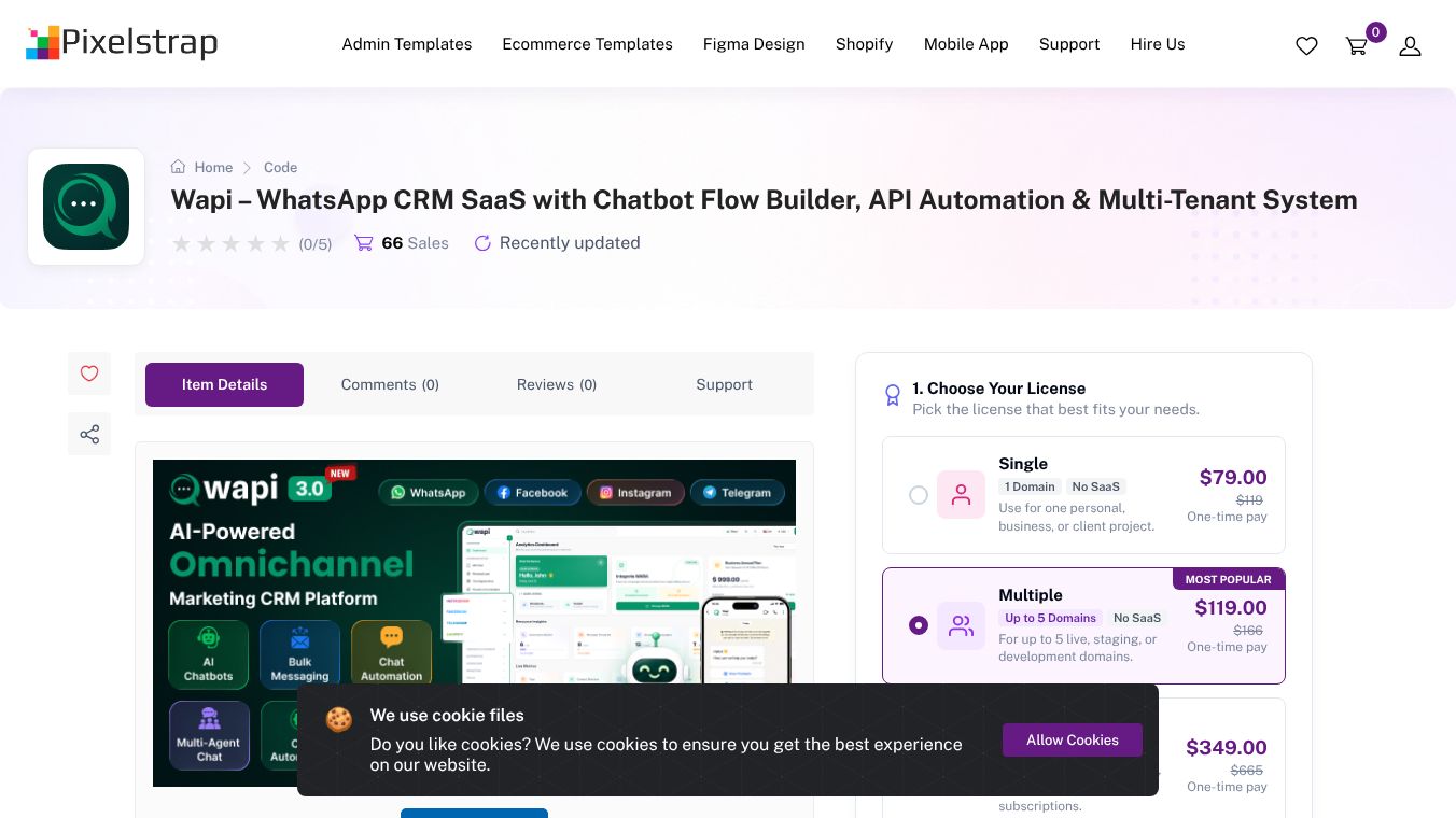 Wapi – WhatsApp, IG & FB Automation