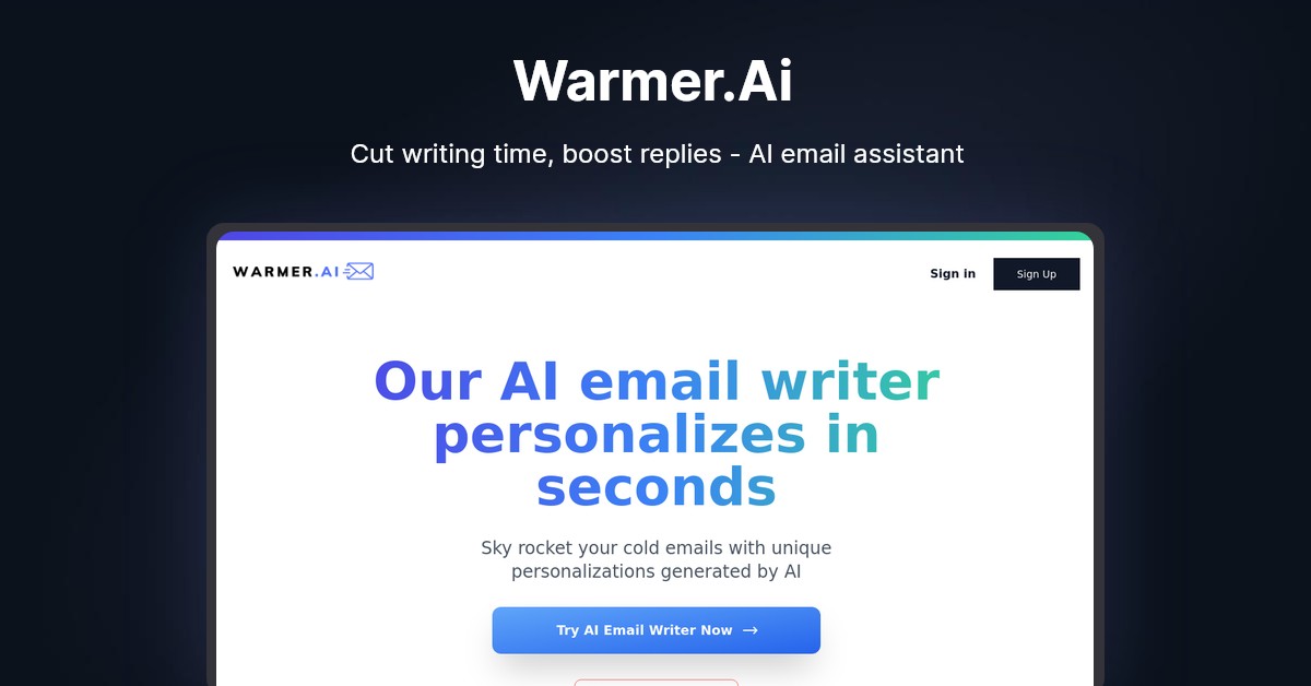 Warmer.Ai