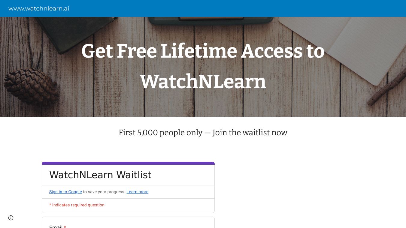 WatchNLearn