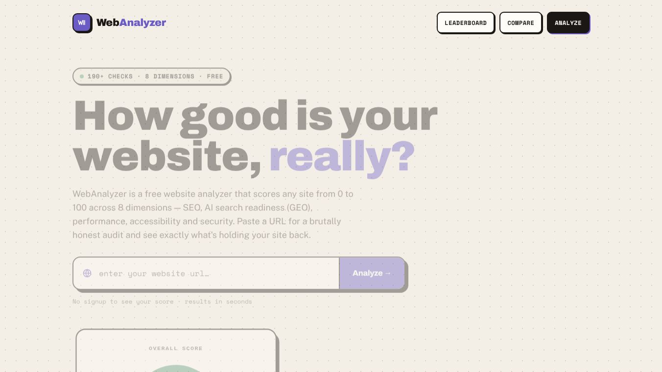 WebAnalyzer