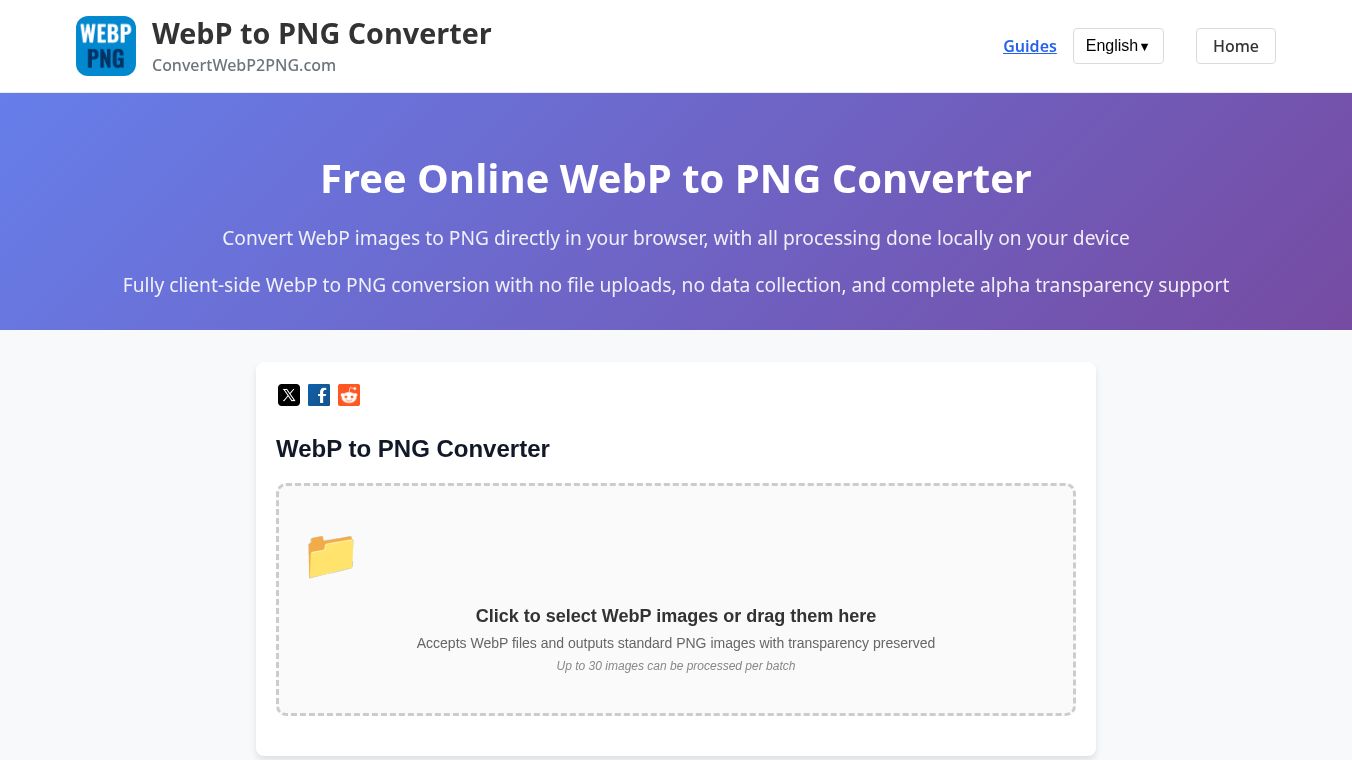 WebP to PNG Converter