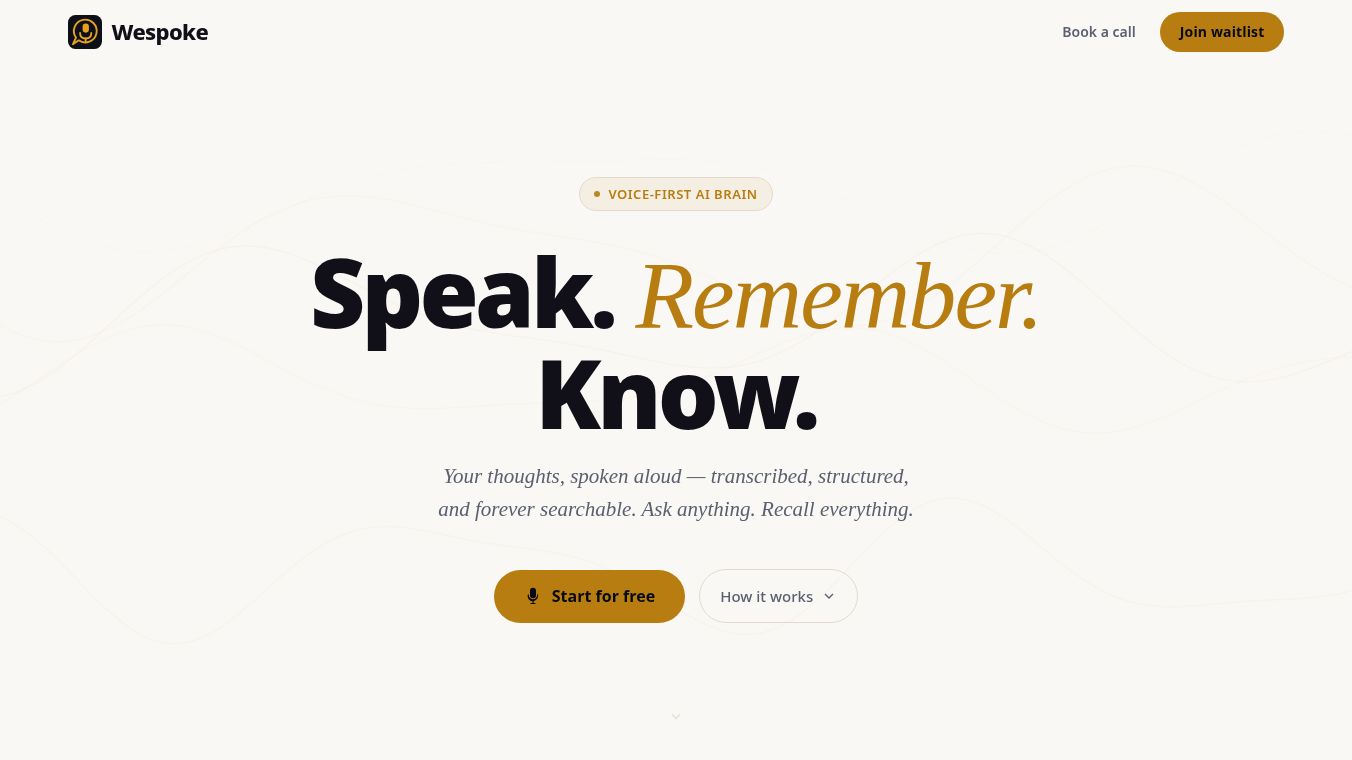 wespoke