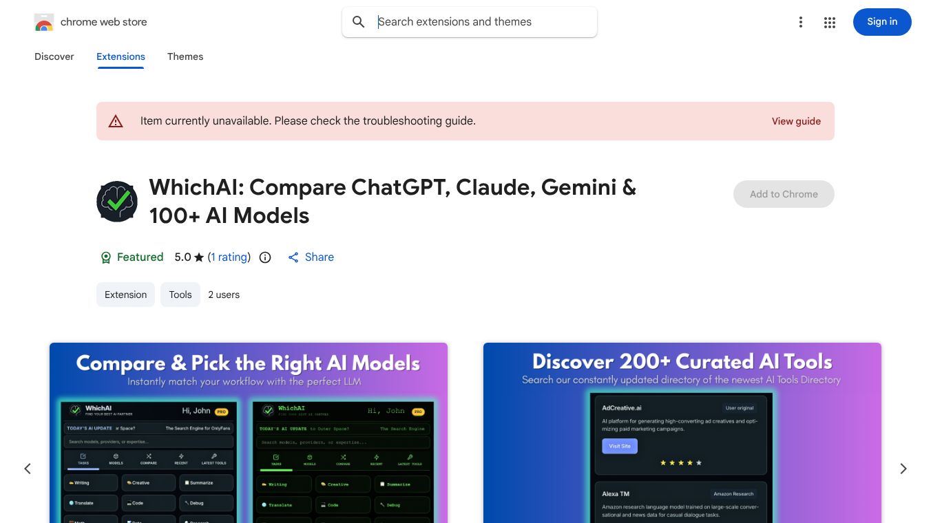 WhichAI: Find Best AI Here