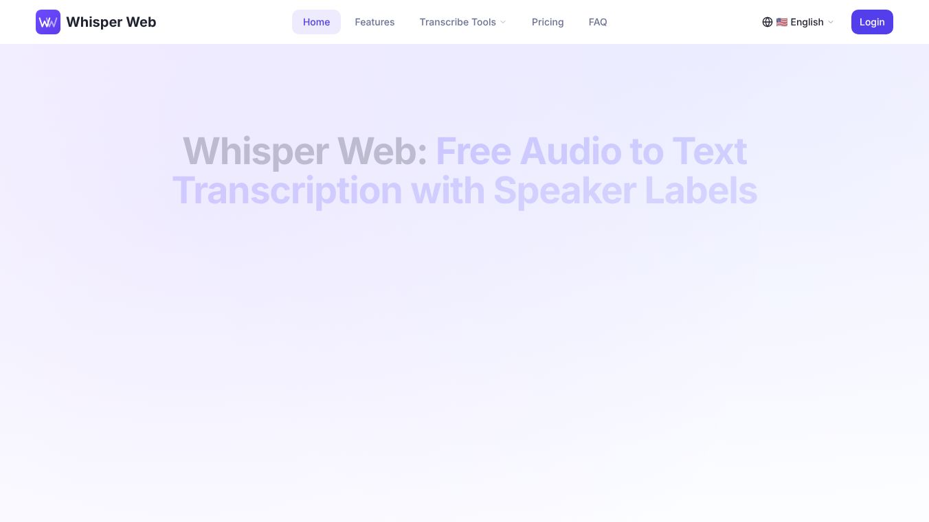 Whisper Web