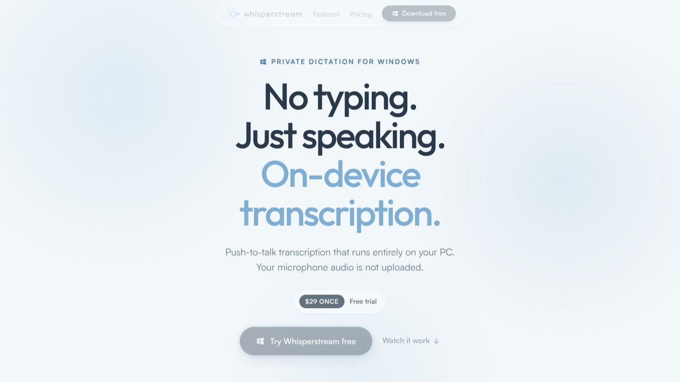 Whisperstream