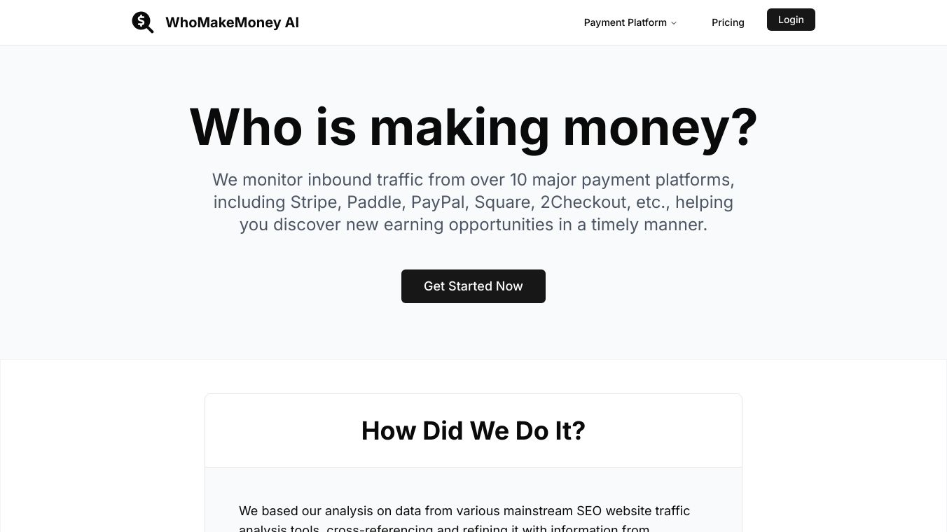 WhoMakeMoney AI