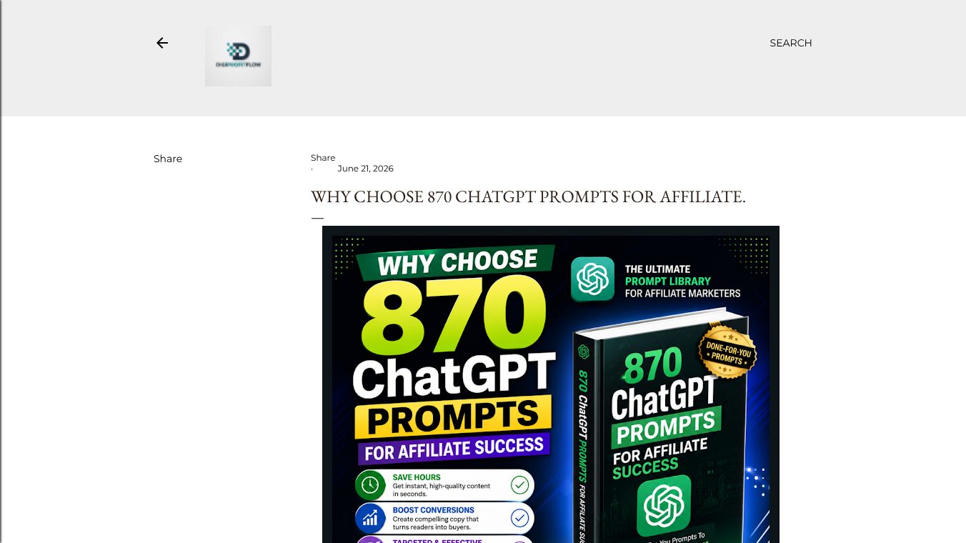 Why Choose 870 ChatGPT Prompts.