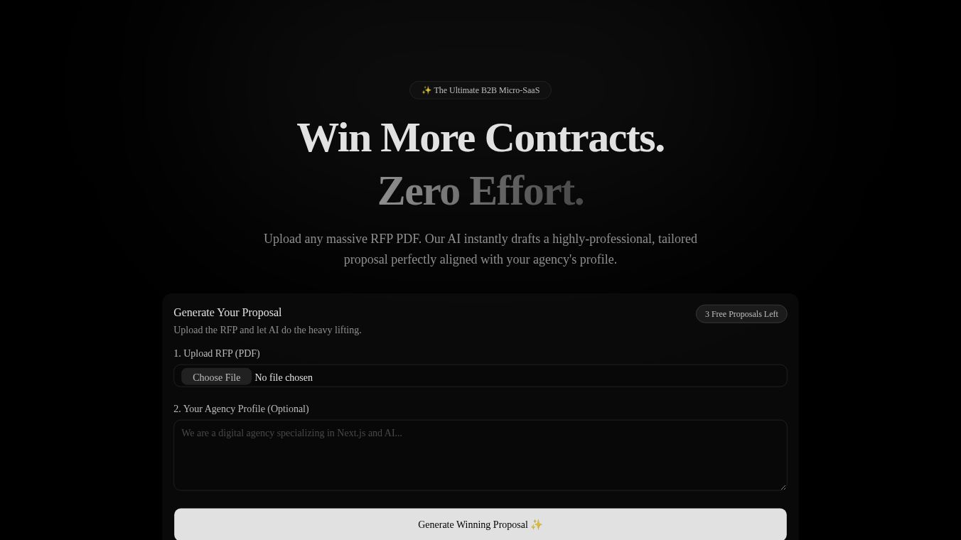 WinRFP AI