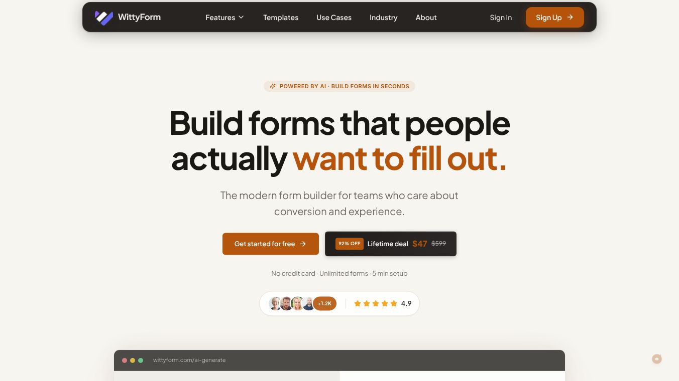 WittyForm