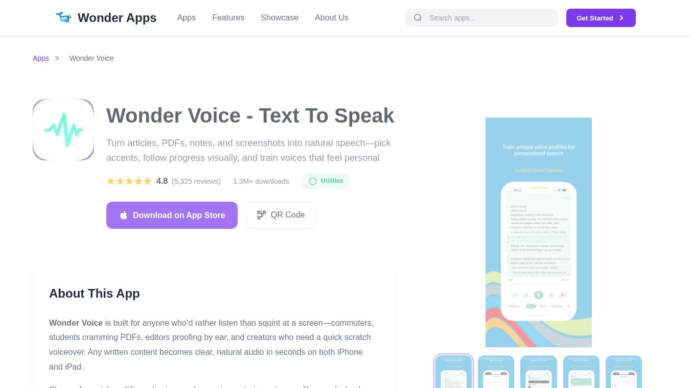 Wonder Voice
