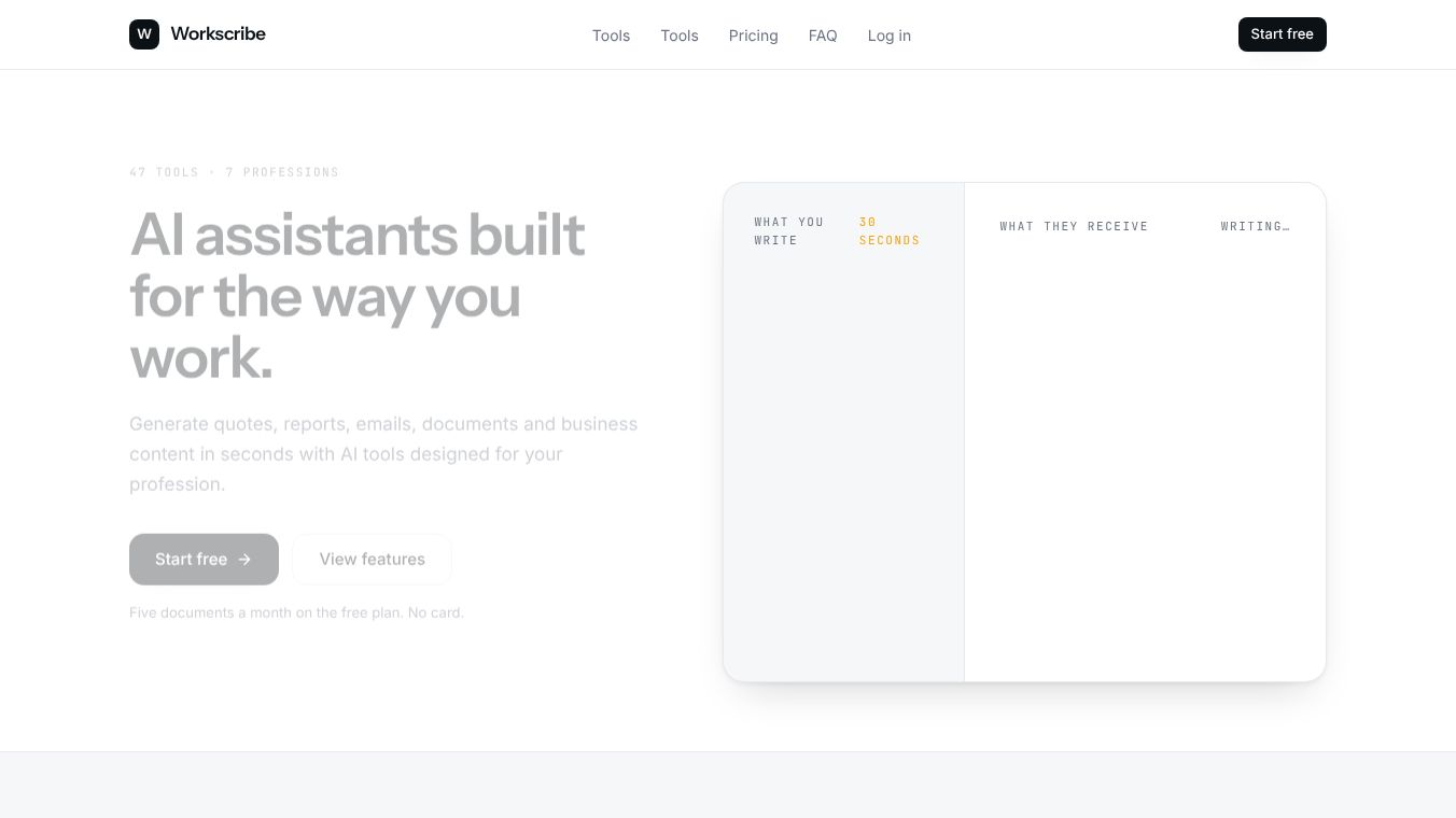 Workscribe