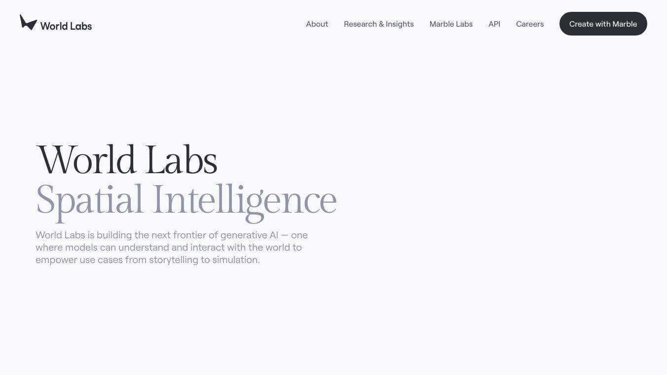 World API by World Labs