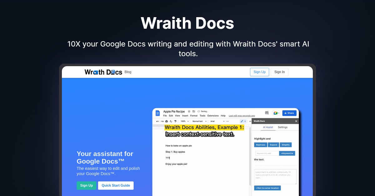 Wraith Docs