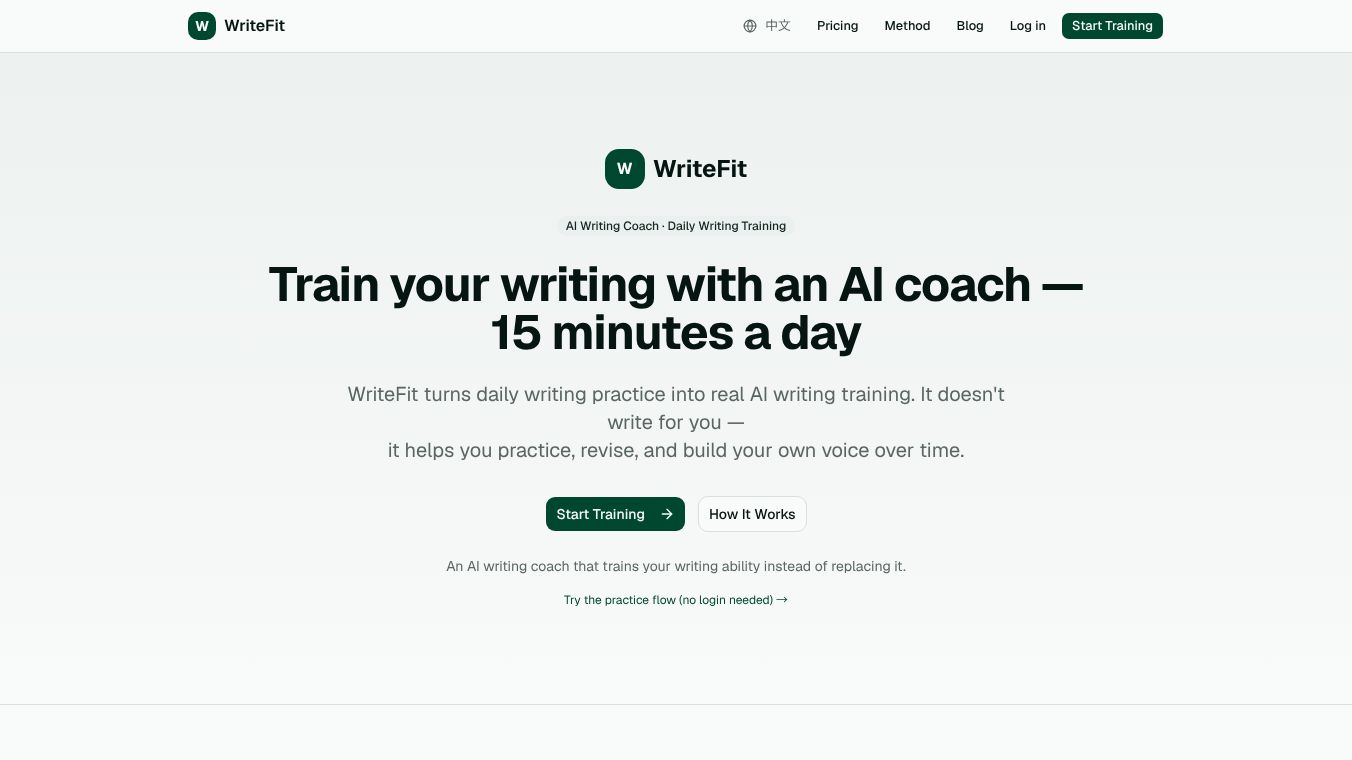 WriteFit